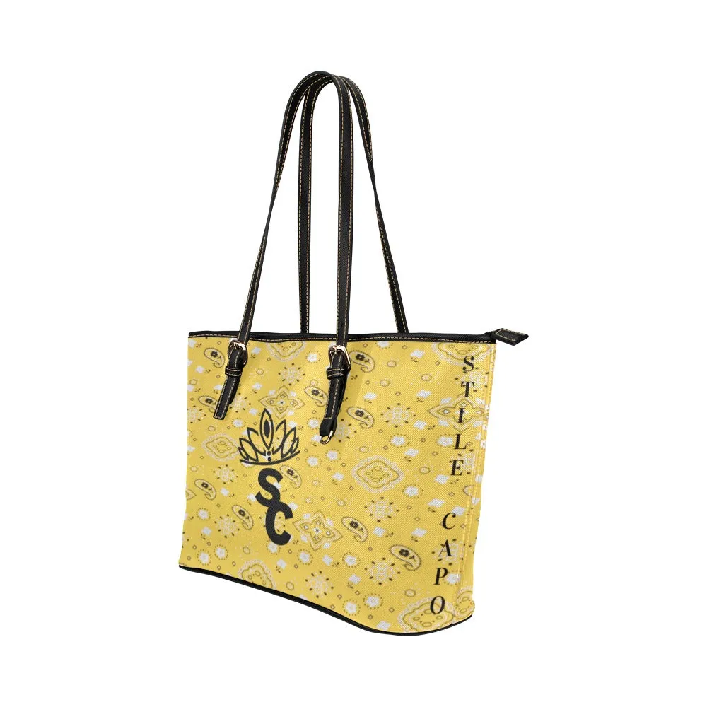 STILE CAPO QUEEN YELLOW BKS TOTE BAG