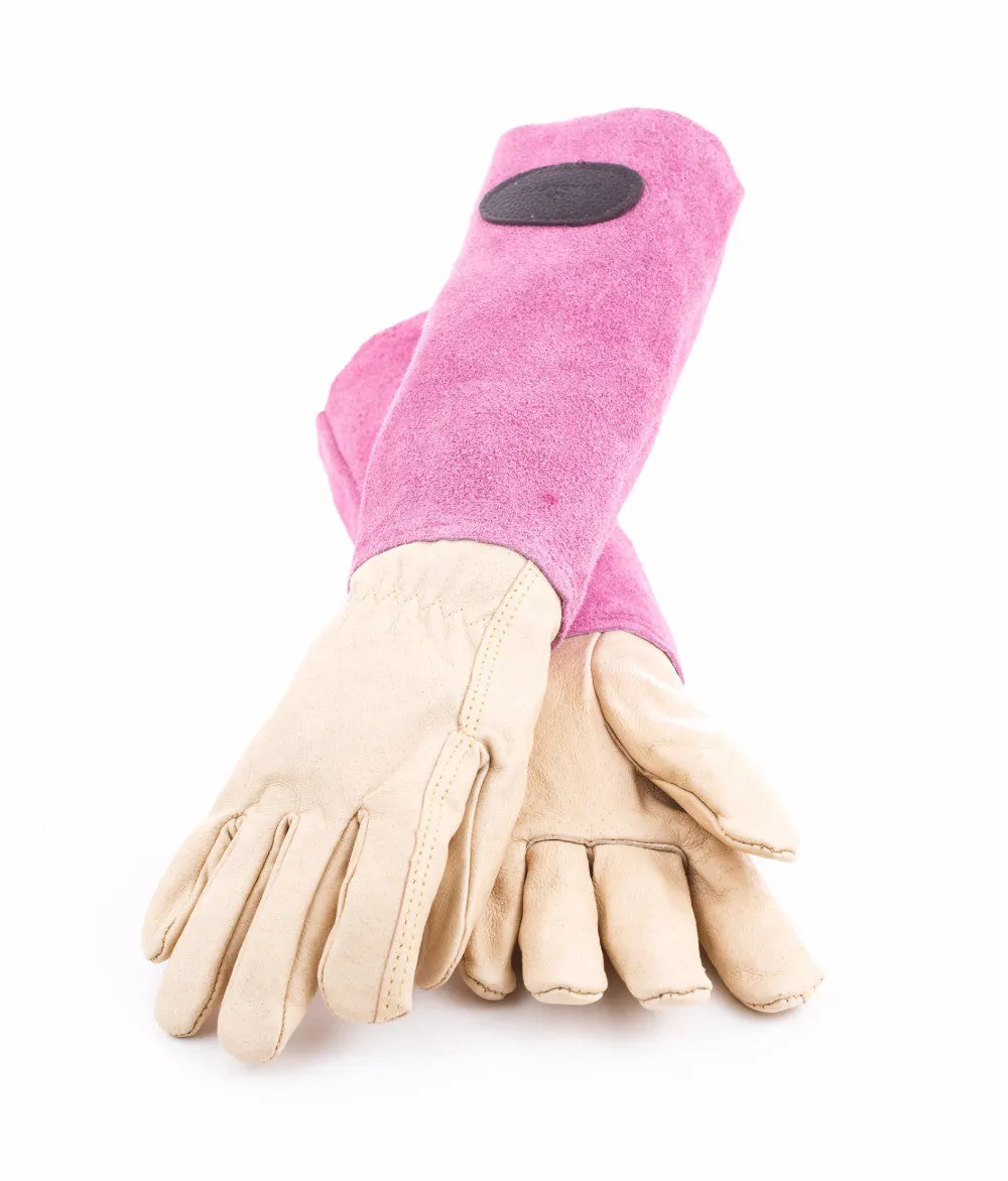 Suede Leather Gardening Gloves