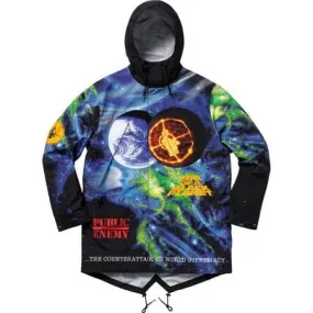 Supreme UNDERCOVER/Public Enemy Taped Seam Parka Multi