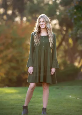 The Zoe Dress Pine