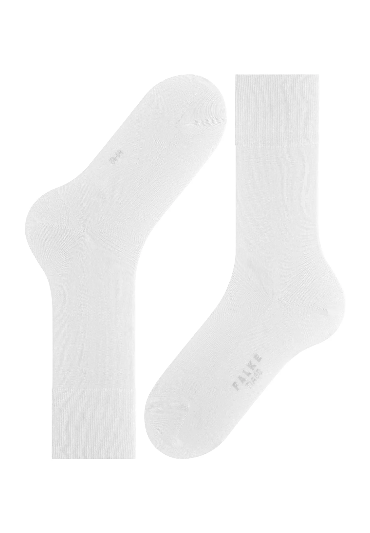 Tiago Dress Sock Mens Mercerized Cotton Tiago Dress Sock | White 14662-2000