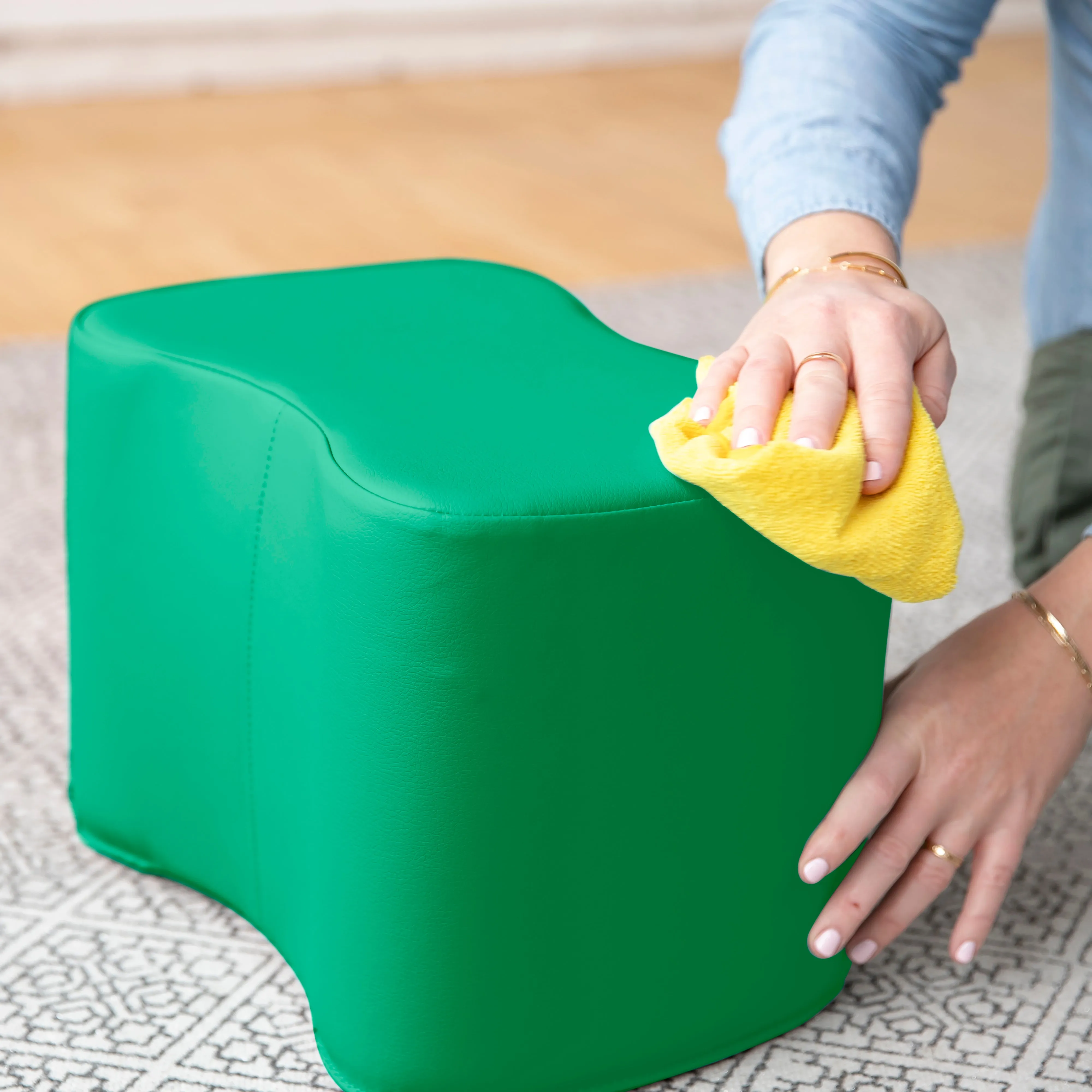 Toddler Modular Stool Set, Flexible Seating, 4-Piece