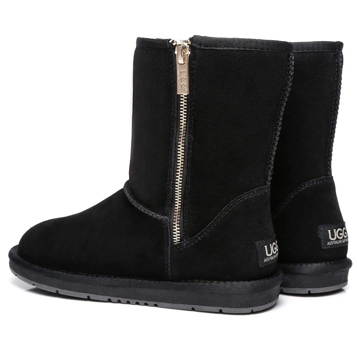 UGG Short Zipper Boots