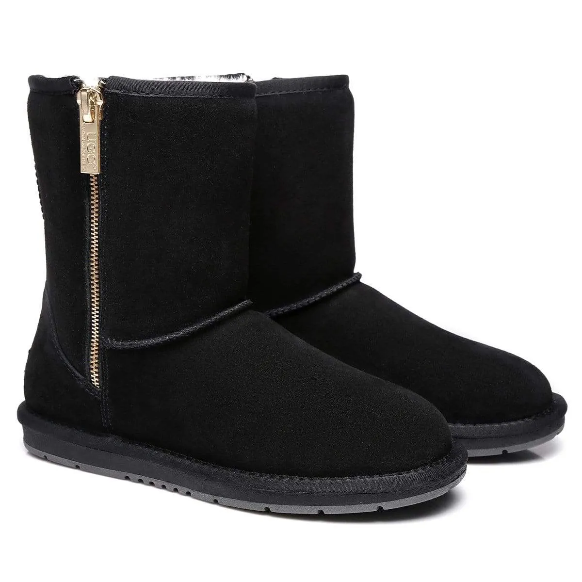 UGG Short Zipper Boots