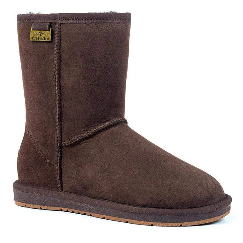 Unisex Premium Short Classic UGG Boots Water Resistant - Chocolate