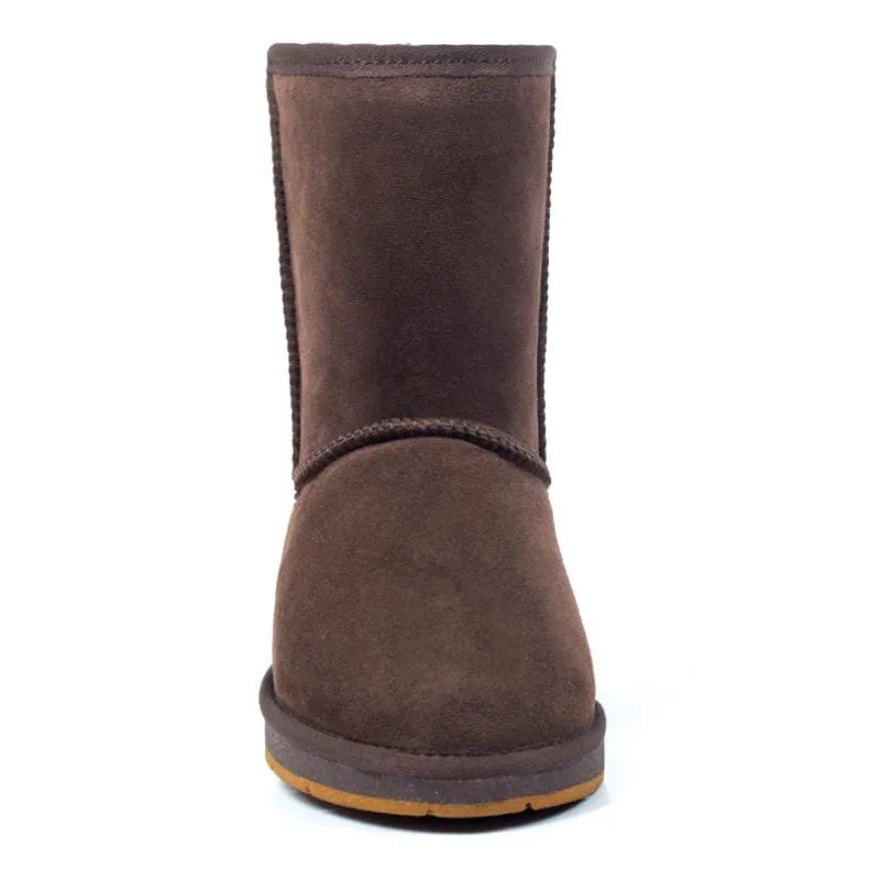 Unisex Premium Short Classic UGG Boots Water Resistant - Chocolate