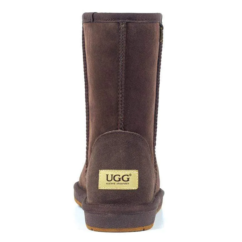 Unisex Premium Short Classic UGG Boots Water Resistant - Chocolate