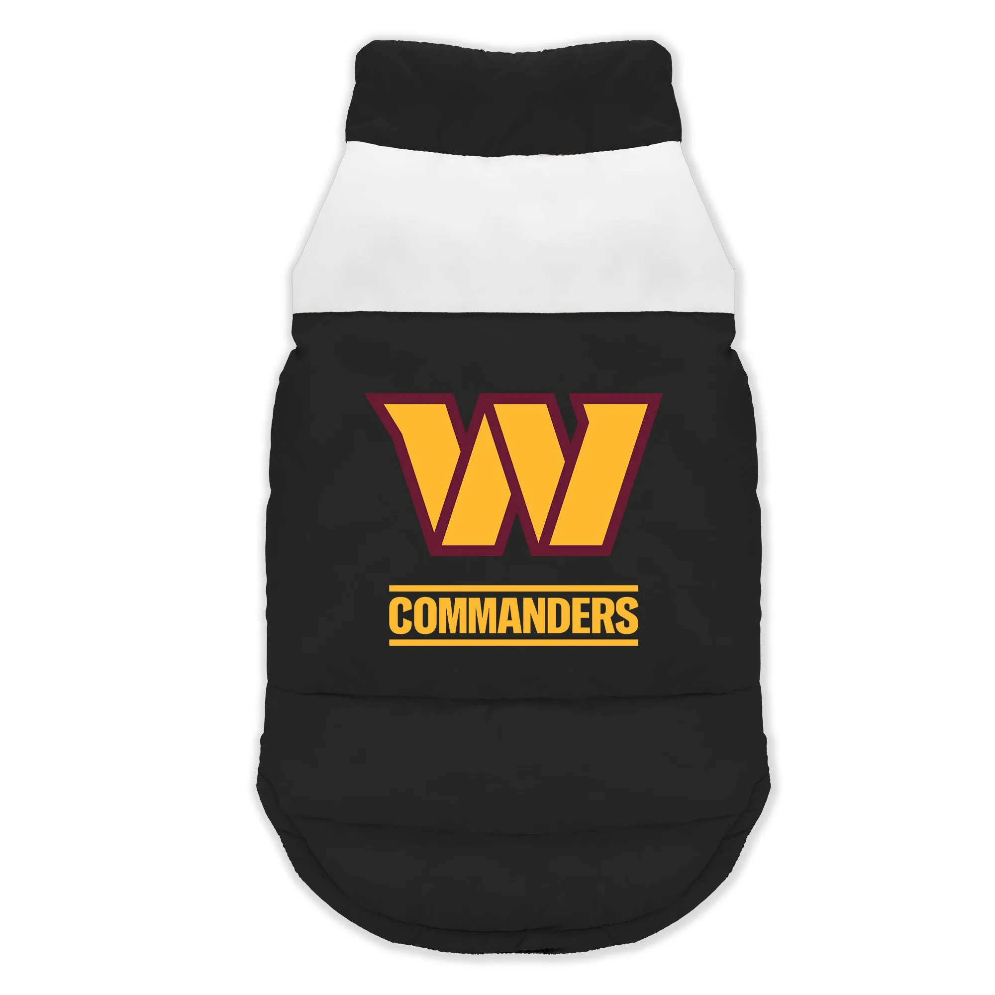 Washington Commanders Pet Parka Puff Vest