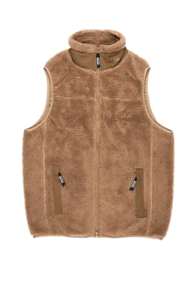 Wild Things Men's Boa Vest - Taupe