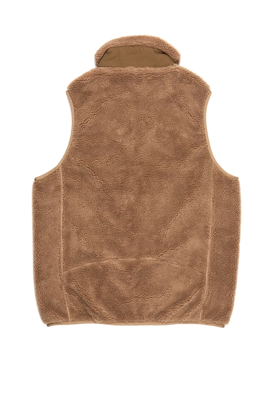 Wild Things Men's Boa Vest - Taupe