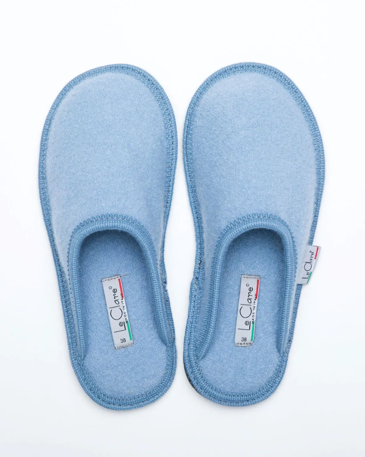 Women's Boiled Wool Stella Slipper Sky Blue