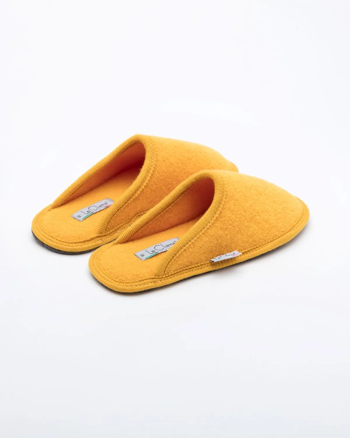 Women's Boiled Wool Stella Slipper Yellow