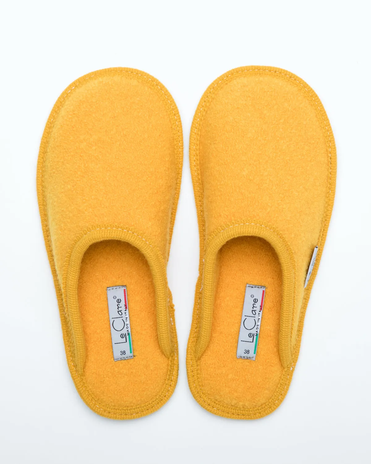 Women's Boiled Wool Stella Slipper Yellow