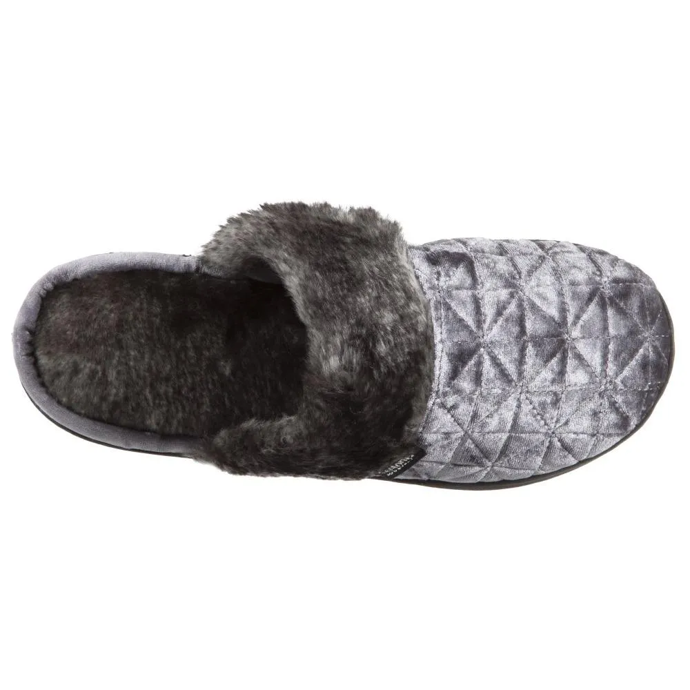 Women’s Crushed Velour Stephanie Clog Slippers