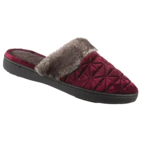 Women’s Crushed Velour Stephanie Clog Slippers