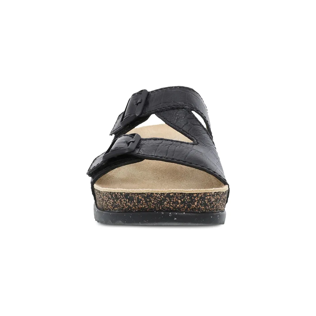 Women's Dansko Dayna Color: Black Croc Sandal