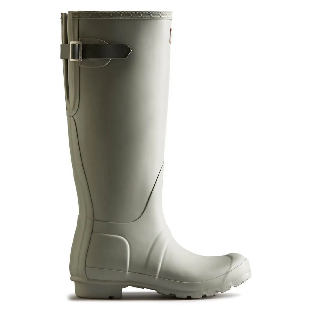 Women's Original Tall Back Adjustable Wellington Boots - Urban Grey by Hunter