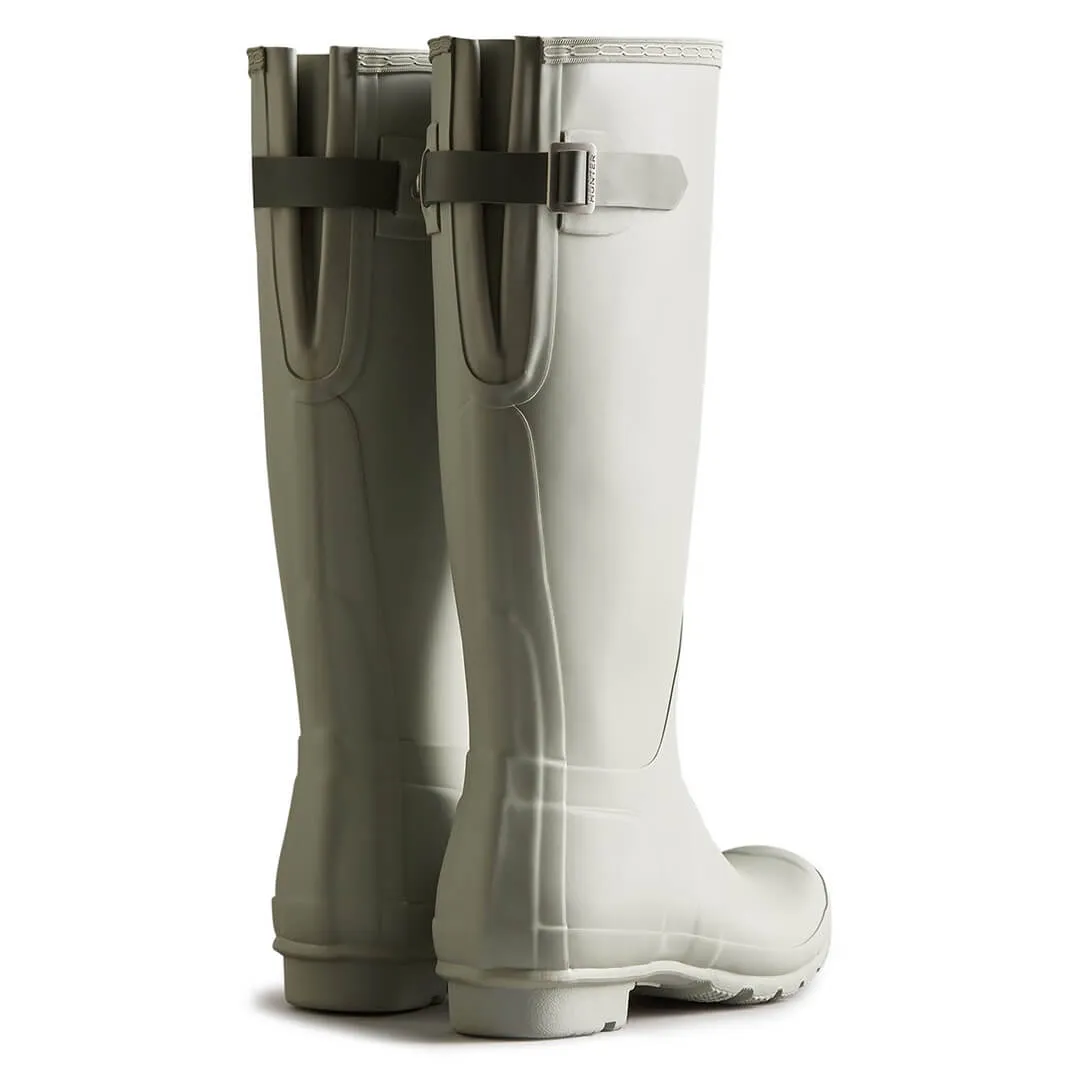 Women's Original Tall Back Adjustable Wellington Boots - Urban Grey by Hunter