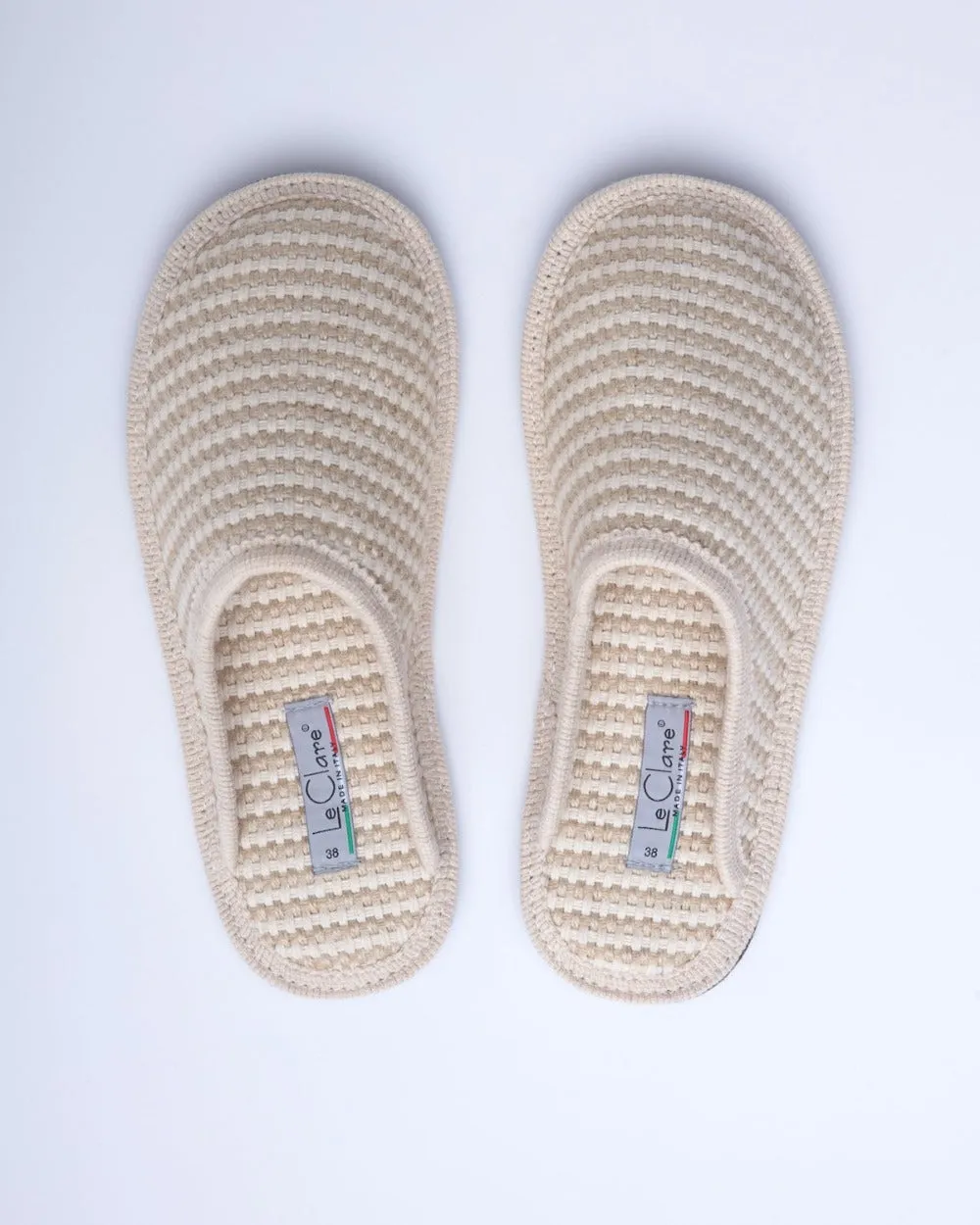 Women's Stella Braided Hemp Slipper Natural