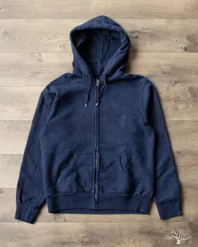 Zip Hoodie Sweatshirt - Indigo